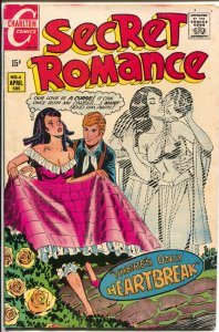 Secret Romance #6 1970-Charlton-spicy art-tragedy-VG/FN