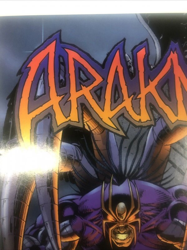 Araknis (1996) # 1 (FN/VF) Triple Signed • Mystic Comics • Michael Ortiz • Rix