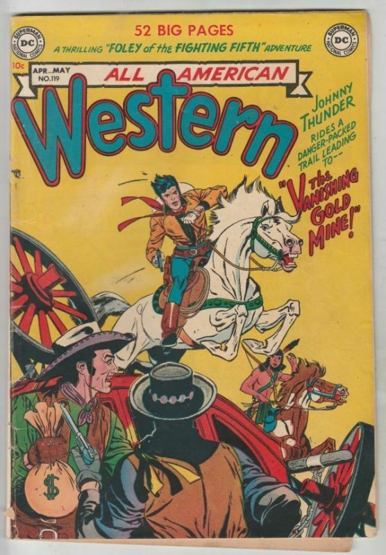 All American Western #111 (Dec-49) FN/VF- Mid-High-Grade Johnny Thunder