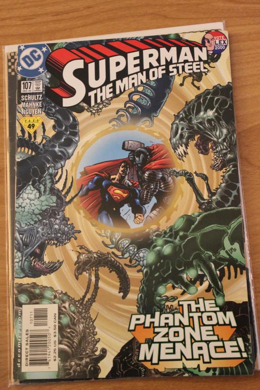 Superman the Man of Steel 107 NM