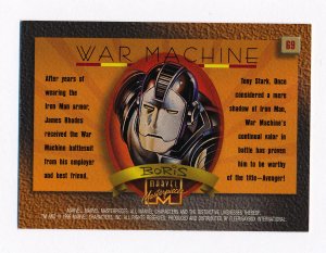 1996 Marvel Masterpieces #69 War Machine