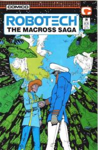 Robotech: The Macross Saga #26 FN ; COMICO | Handshake Cover