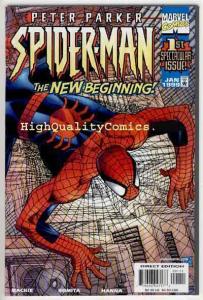 SPIDER-MAN #1, NM+, Peter Parker, 1999, John Romita, more SM in store