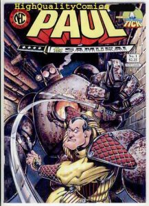 PAUL the SAMURAI #1, NM+, Tick's friend, Robot, Ben Edlund, Boiler Men, 1990
