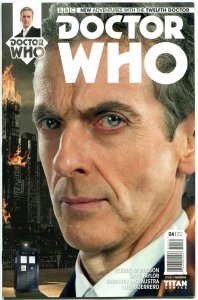 DOCTOR WHO #4 C, NM, 12th, Tardis, 2014, Titan, 1st, more DW in store, Sci-fi