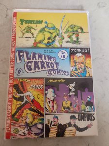 flaming carrot comics #26 early turtles
