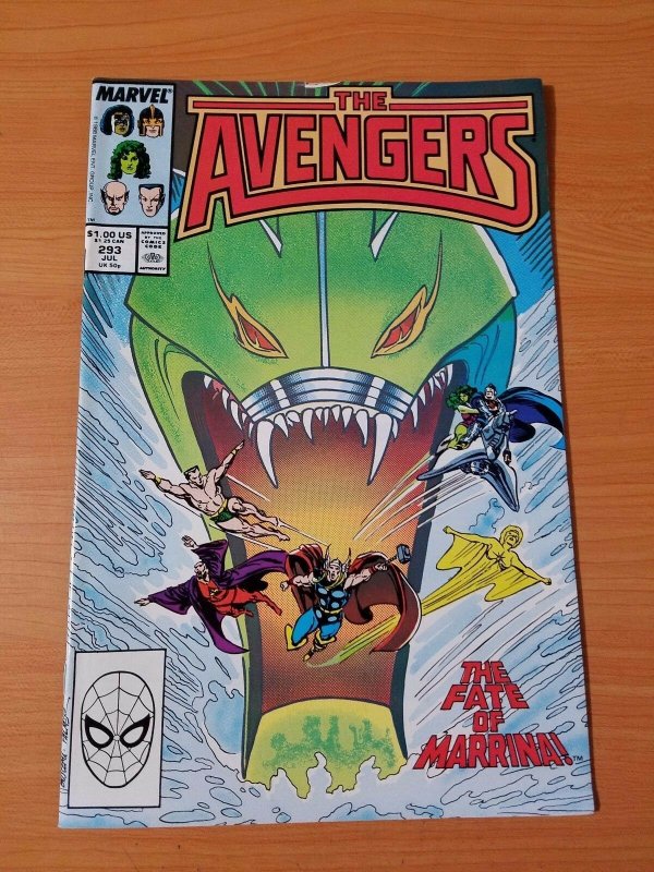 The Avengers #293 ~ NEAR MINT NM ~ (1988, Marvel Comics)