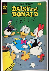 Walt Disney Daisy and Donald #44 (1980) Daisy Duck