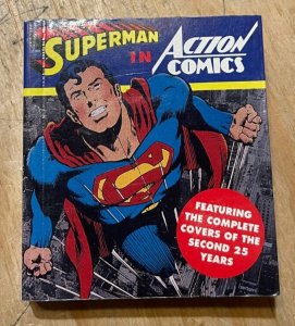 Superman In Action Comics Vol. # 2 Abbeville Press Mini Book 25 Years Cover TB60