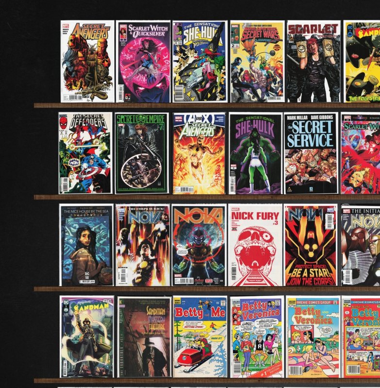 Huge Lot 140+ Comics with Nova, Secret Avengers, Secret Origins & More!