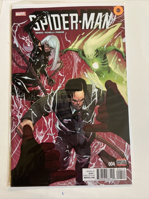 Spider-Man #4 #5 #6 Comic Books Marvel 2016 Miles Black Cat Kraven The Hunter