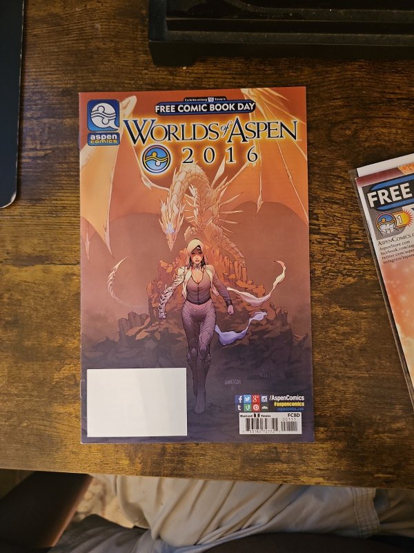 2015 2016 2018 Worlds of Aspen Eternal Soulfire FCBD Collector's Set