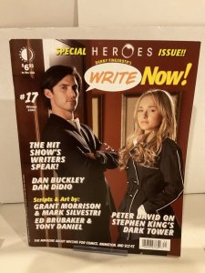 Write Now! (Magazine) #17  Danny Fingeroth!  Heroes!