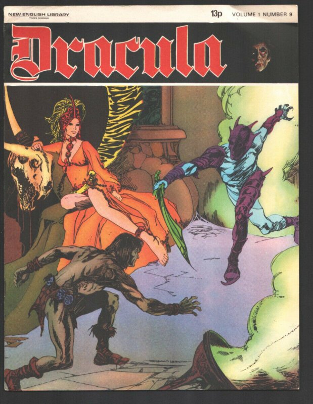 Dracula #9 1971-New English Library-Printed in Spain-English language-Return...