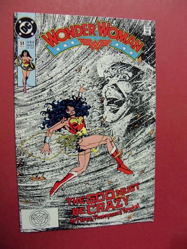 WONDER WOMAN #51 HIGH GRADE BOOK (9.0 to 9.4) OR BETTER 1ST Print 1987