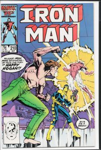 Iron Man #210 (1986) Iron Man