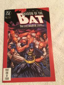 BATMAN-SHADOW OF THE BAT-V1-#'1-4--1991