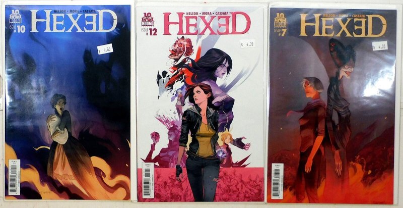 Hexed Lot of 3 #7, 10, 12 (2015) Boom! Studios Fastrada 1st Print Comic Books