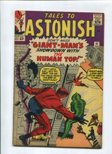 TALES TO ASTONISH #51 (7.0) *THE FISHERMAN COLLECTION* SHOWDOWN WITH HUMAN TOP