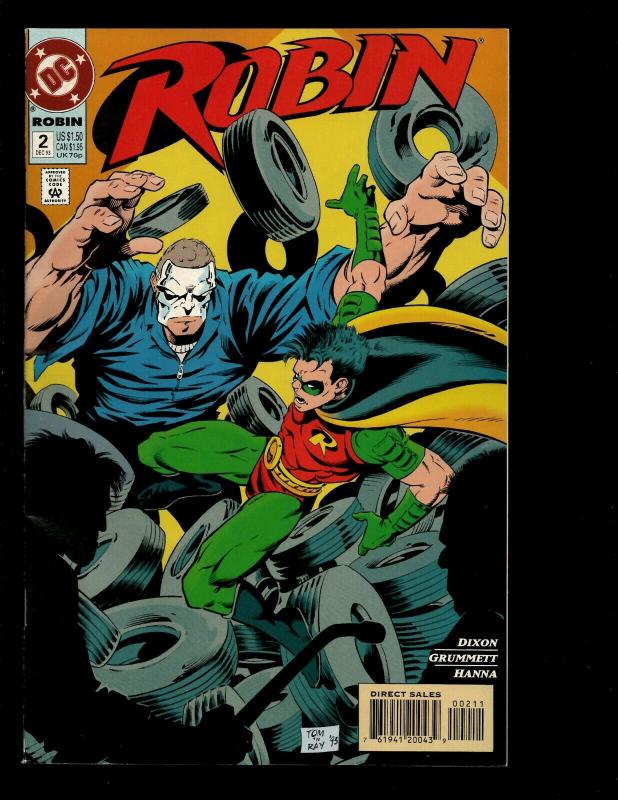 Lot Of 12 Robin DC Comics # 0 1 2 3 4 5 6 7 8 9 10 11 Batman Knightquest SM4