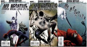 DARK REIGN MR NEGATIVE (2009) 1-3  Spiderman, The Hood COMICS BOOK