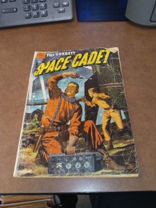 Tom Corbett, Space Cadet #10 dell comics 1954 golden age scifi painted cover