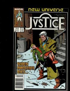 12 Comics Justice # 1 2 3 4 5 6 7  Nightmask # 5 7 11 12 Merc # 7 11 WS8