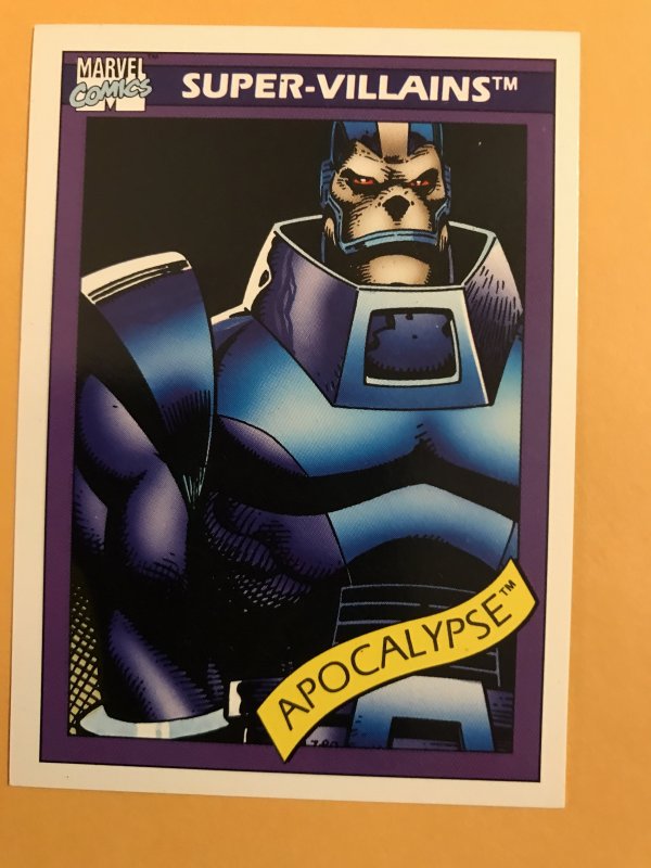 APOCALYSPE #80 : 1990 Marvel Universe Series 1 card, NM/M,  X-Men