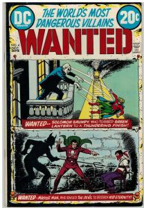 WANTED (1972)  4 F-VF Dec 1972 Solomon Grundy/Green Lan