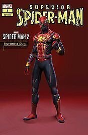 SUPERIOR SPIDER-MAN #1 AURANTIA SUIT SPIDER-MAN 2 VAR MARVEL COMICS NI