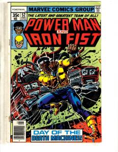 7 Power Man Marvel Comic Books # 47 52 56 59 60 61 62 Iron Fist Defenders CR35