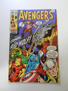 The Avengers #80 (1970) 1st appearance of Red Wolf VF- condition