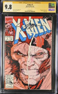 X-Men (1992) #7 (CGC SS 9.8) Signed Jim Lee  * Marvel comics *Scott Lobdell