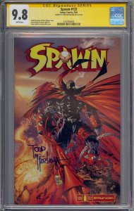 SPAWN #133 CGC 9.8 SS SIGNED FULL TODD MCFARLANE 0003