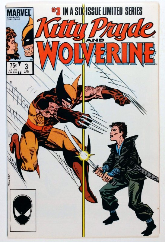 Kitty Pryde and Wolverine #3 (8.0, 1985)