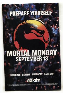 X-Men #24--1993--Rogue and Gambit kiss--comic book-