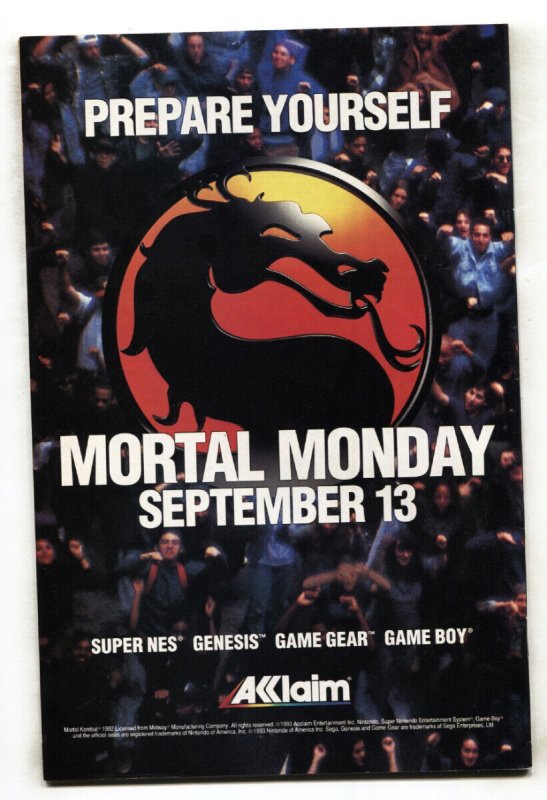 X-Men #24--1993--Rogue and Gambit kiss--comic book-