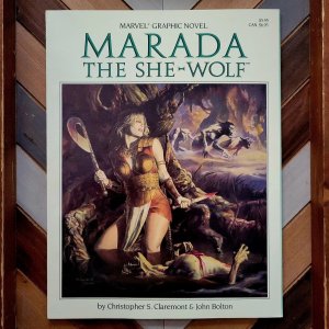 MARADA The She-Wolf Marvel Graphic Novel #21 NM- (1986) CLAREMONT 1st Print