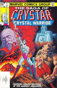 Saga of Crystar: Crystal Warrior #1, Fine+ (Stock photo)