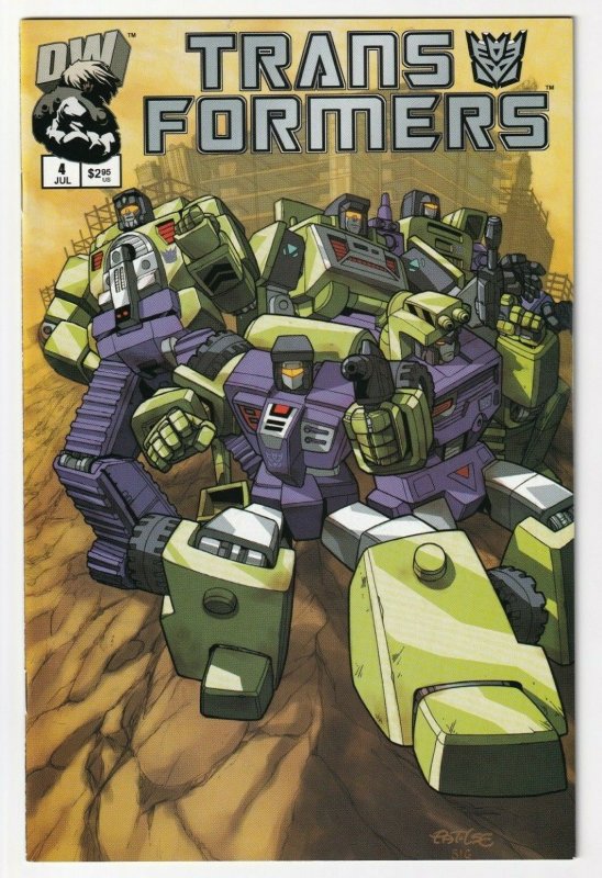 Transformers #4 July 2002 DreamWave