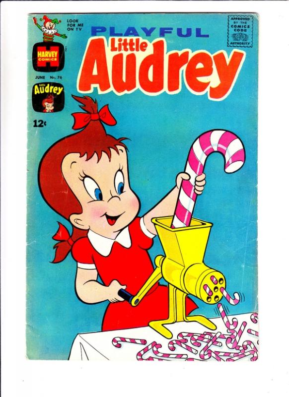 Playful Little Audrey  #76 (Jun-68) FN Mid-High-Grade Little Audrey