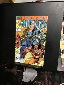 The New Mutants #94 (1990) Cable and wolverine cover Leifeld art! NM Super-grade