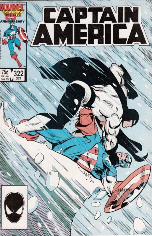 Captain America #322 (Nov-84) VF/NM High-Grade Captain America