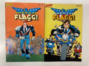 6 American Flagg! #29 32 34 36 42 44 FIRST comic book 56 KM41