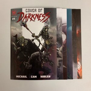 Cover Of Darkness #1-6 Set (Source Point Press 2022) George Michail (8.5+) 