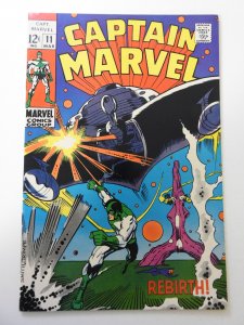 Captain Marvel #11 (1969) VF Condition!