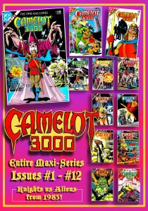 CAMELOT 3000 #1 - 12 (1983-85) 8.0 VF Complete Maxi-Series!  Brian Bolland!