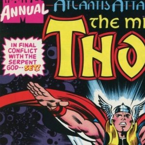 THOR Annual #14 Atlantis Attacks Crossover MARVEL COMICS 1989