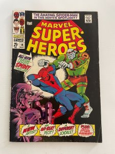 Marvel Super-Heroes # 14 VF- Comic Book Spider-Man Avengers Hulk Thor 1 LI3