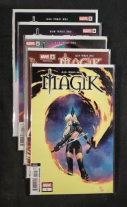 Magik 5PC LOT #1-5 - J. Scott Campbell, Dike Ruan, Paulo Villalobos (9.2ob) 2025